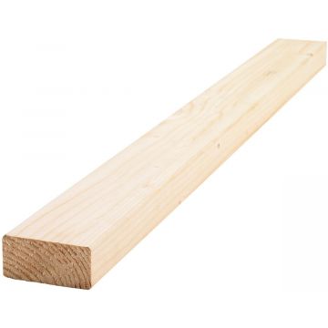 White Deal Rough Timber 100mm X 44mm X 2.4m (4 Inches X 2 Inches)