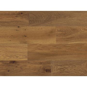 Monolam Smoked, Brushed & Lacquered Oak Long Plank Flooring - 150mm x 18mm - Pack covers 1.98m2 