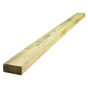 Treated Rough White Deal Timber 150mm X 44mm X 4.8m (6 X 2 Inches Approx)