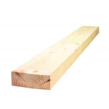 White Deal Rough Timber - 150mm x 75mm x 4.8m ( 6 x 3 Inches)