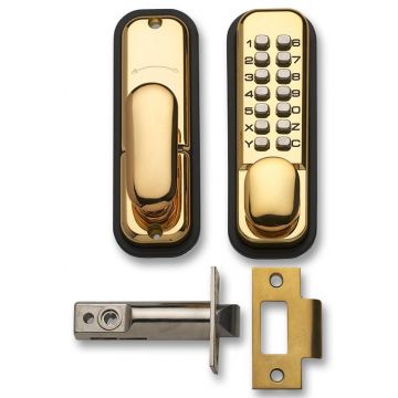 Code Lock Digital Brass 150pb