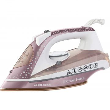 Russell Hobbs 2600W Pearl Glide Steam Iron - Champagne | 23972