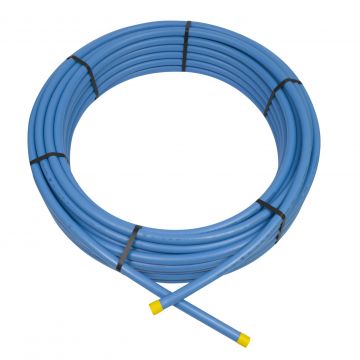 Blue Mdpe Pipe 25mm x 100m Sdr11