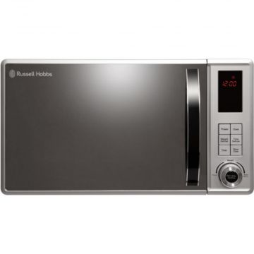 Russell Hobbs 800W Solo Microwave - Silver |  RHM2362S