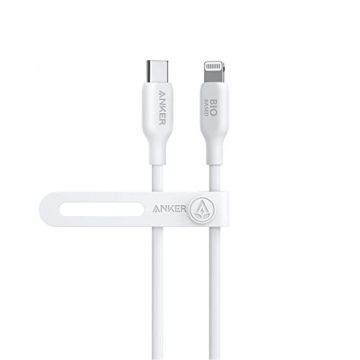 Anker 541 USB-C To Lightning Cable - 6ft - White | A80A2G21