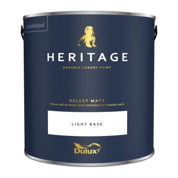 Dulux Heritage Velvet Matt Light Base 2.5l