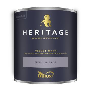 Dulux Heritage Velvet Matt Medium Base 1l