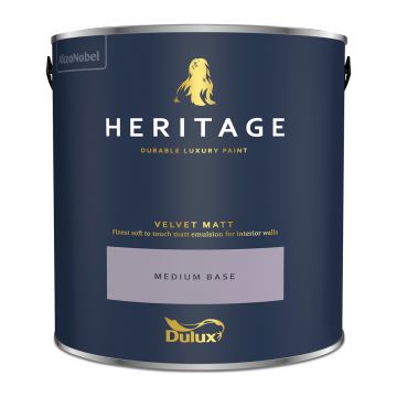 Dulux Heritage Velvet Matt Medium Base 2.5l