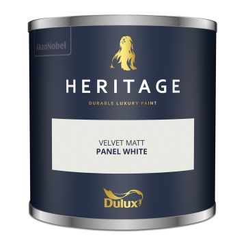 Dulux Heritage Tester Panel White 125ml