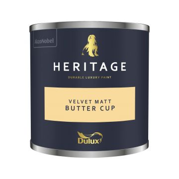 Dulux Heritage Tester Butter Cup 125ml