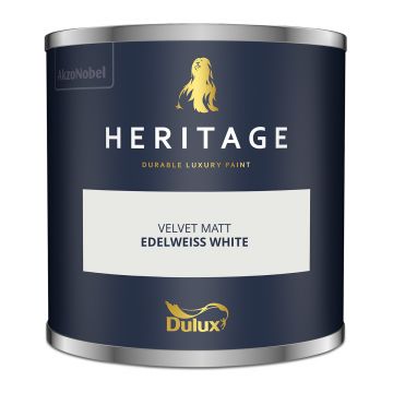 Dulux Heritage Tester Edelweiss White 125ml