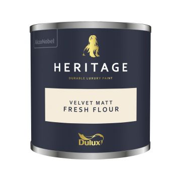 Dulux Heritage Tester Fresh Flour 125ml