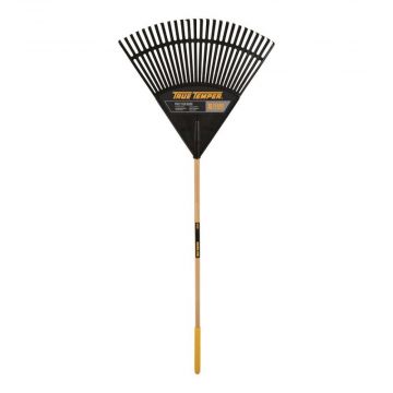 True Temper Poly Fan Leaf Rake 60cm 26 Tooth