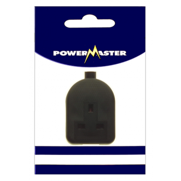 Powermaster Ext Socket 1 Gang Rubberised