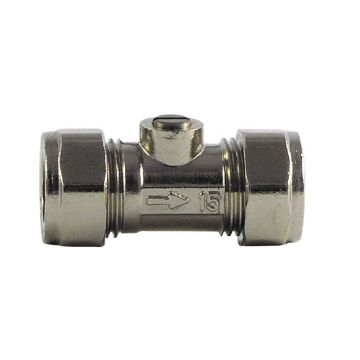 3/4" Cxc Isolating Valve Straight