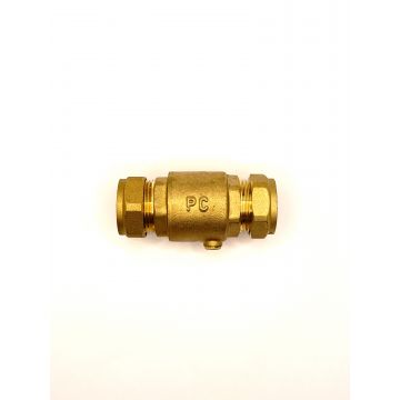 Plumb Centre 3/4" Compression Non Return Valve