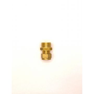 1/2" x 10mm Male Straight 611