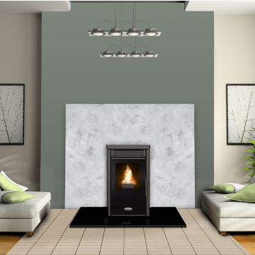 Stanley Aura 7.3kW Free Standing Pellet Stove