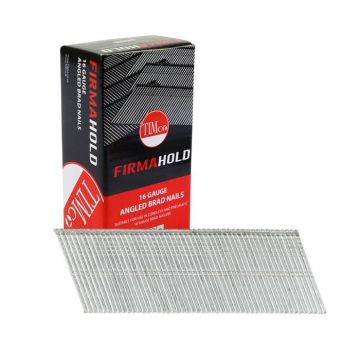 Brads Angled Galvanised 64mm 2000/box (No Gas)