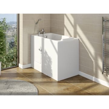 Caversham Walk In Bath 1210 1210 x 660mm Deep Soak Standard