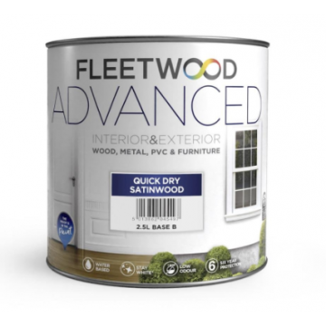 Advanced Quick Dry Satinwood 2.5lt White