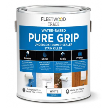 Fleetwood Pure Grip Water Based Primer 2.5lt Wh White