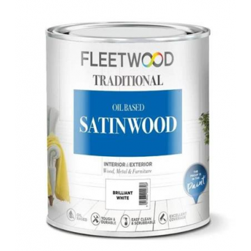 Fleetwood 1lt Satinwood (Oil Bsd) b.W