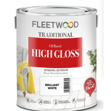 Fleetwood 2.5lt Gloss Brilliant White