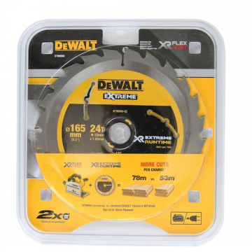 Dewalt 165 x 20mm x 24t Blade