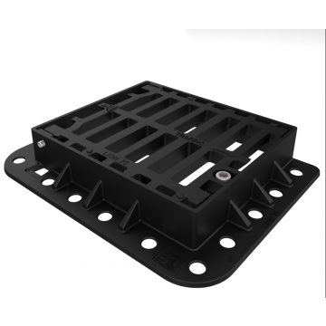 365mm x 310mm Ductile Locking G & Frame Lion A118 C250