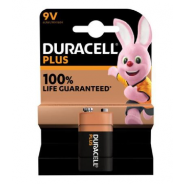 Duracell Plus Plug Power 9v Battery