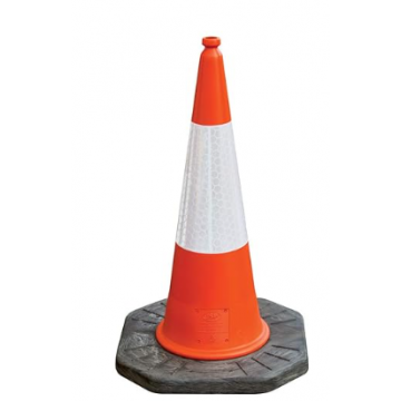 Road Traffic Cone 39" Rubber Base