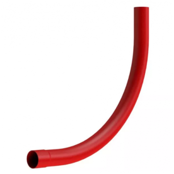 ESB 110mm x 90 Red Ducting Bend