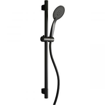 Euroshowers Shower Set Black