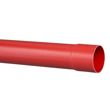 Ducting ESB Red 125mm x 6m