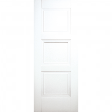 Indoors Franklin 3 Panel Door - White - 80 Inch x 32 Inch (2032mm x 813mm)