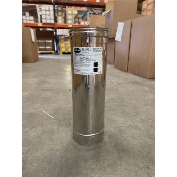 System 39 7" Stainless Steel 500mm S/Wall Gas/Oil