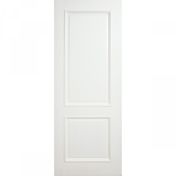 Indoors Monroe 2 Panel Door - White - 78 Inch x 30 Inch (1981mm x 762mm)