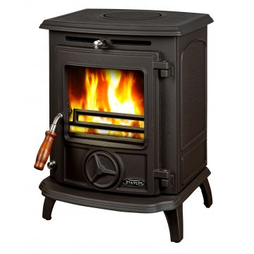 Waterford Stanley Oisin Eco Multi Fuel Seno Stove - Matt Black 