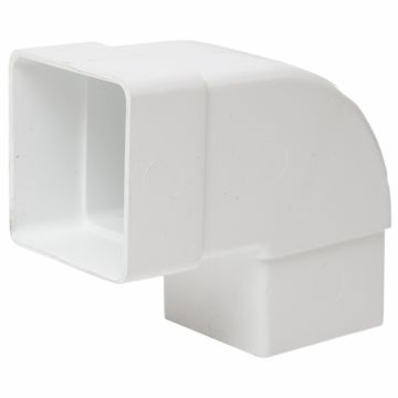 Supreme 65mm Square Offset Bend 92.5 Degree White