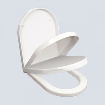 Saturn D Shaped Soft Close Toilet Seat