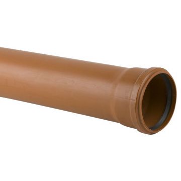 Sewer 225mm x 6m Pipe Sn4 Socketed