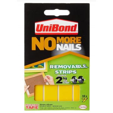 Unibond No More Nails Strip Removable