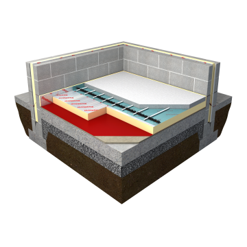 Xtratherm Polyiso Under Floor Insulation - 1200mm x 2400mm x 60mm