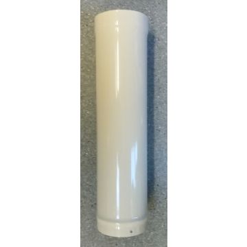 System 7 Vitreous Enamel Flue 125 x 1000mm Ve Cream