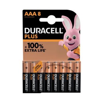 Duracell Plus AAA 8pk Batteries