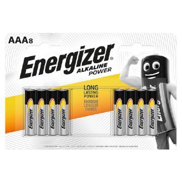 Energizer AAA 8pk Batteries