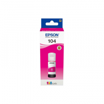 Epson EcoTank 104 Magenta Ink | C13T00P340