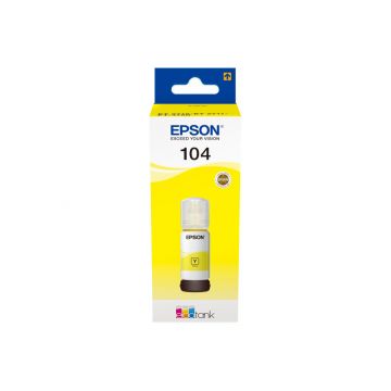 Epson EcoTank 104 Yellow Ink | C13T00P440