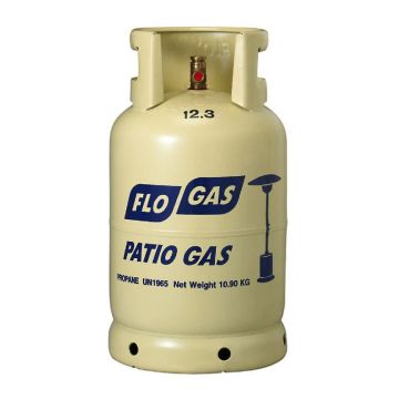 Cylinder Hire Patio Gas 10.9kg (24lb) cream